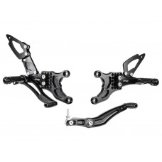 Bonamici Racing Aluminium Rearsets for the Yamaha YZF-R1 2007-2008